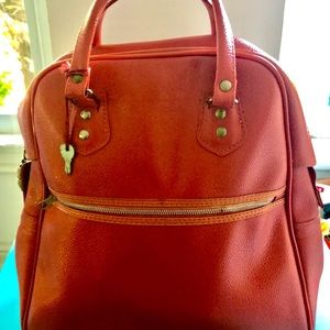 Vintage Retro vinyl carry on travel bag Taiwan